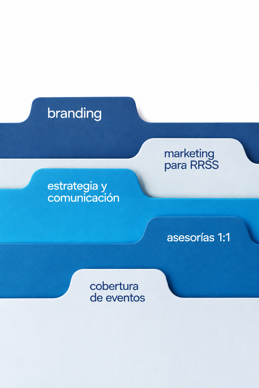 Carpetas organizadas con los servicios de Emekíng Studio
